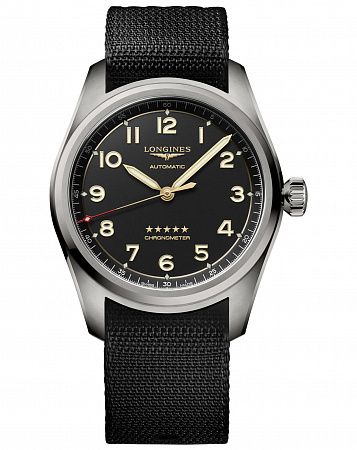 Швейцарские механические часы Longines Spirit L3.811.1.53.2
