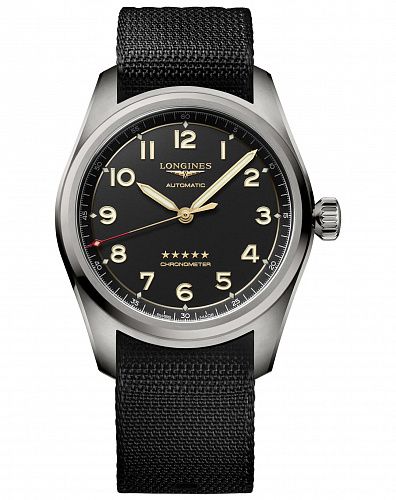 Швейцарские механические часы Longines Spirit L3.811.1.53.2
